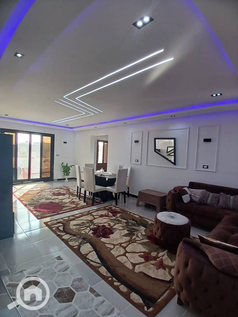 Duplex apartment with a terrace at the price of an apartment, area of 450 meters at an incredible price, ultra super lux finishing, complete meters, tower inside and facing. - Widok 2