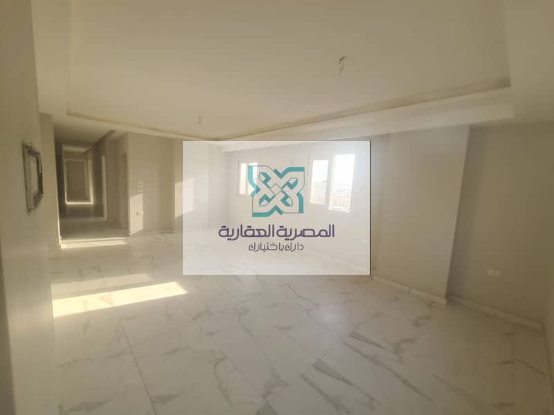 Apartment for rent in Zahraa Al-Maadi, super lux, near Street 50, Al-Azeem Mosque, and the schools area. - Mehr