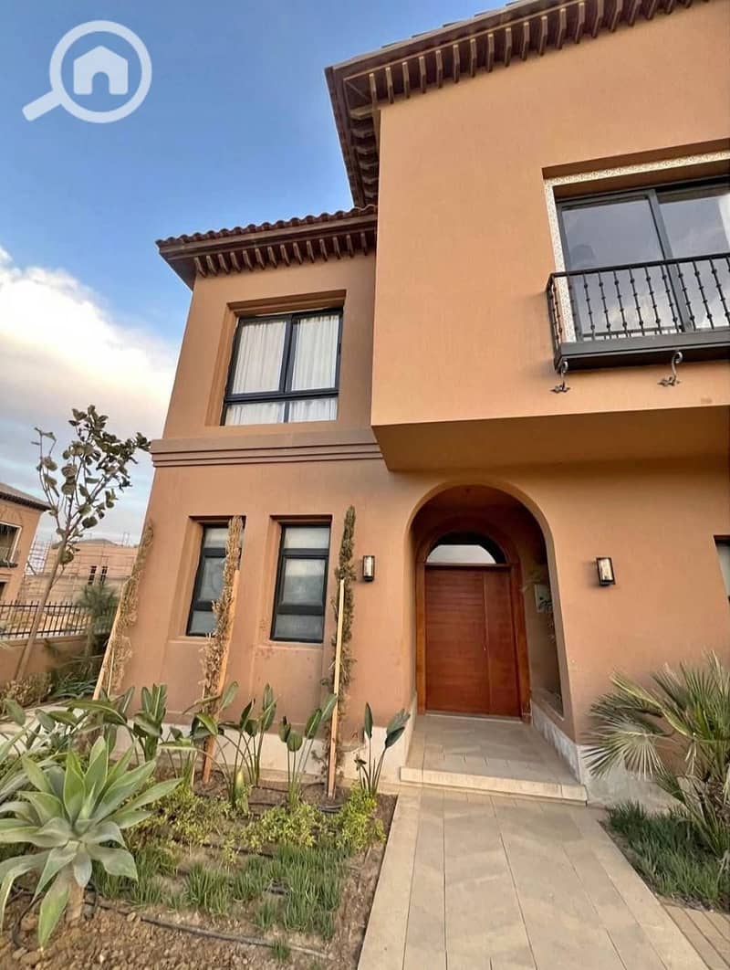 for sale twin house ready to move in prime location sheikh zayed in front of royal city - Więcej