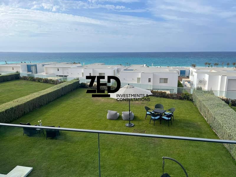 Hotel unit with no offer for a limited time until the end of June - Only required payment 50 square meters first row by the sea prime location - Installment over 7 years - Fouka bay - Widok 2