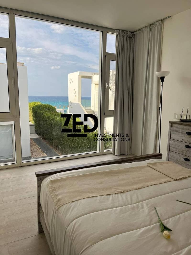 Hotel unit with no offer for a limited time until the end of June - Only required payment 50 square meters first row by the sea prime location - Installment over 7 years - Fouka bay - Widok 3