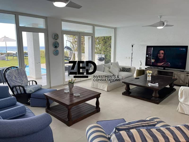 Hotel unit with no offer for a limited time until the end of June - Only required payment 50 square meters first row by the sea prime location - Installment over 7 years - Fouka bay - Widok 4