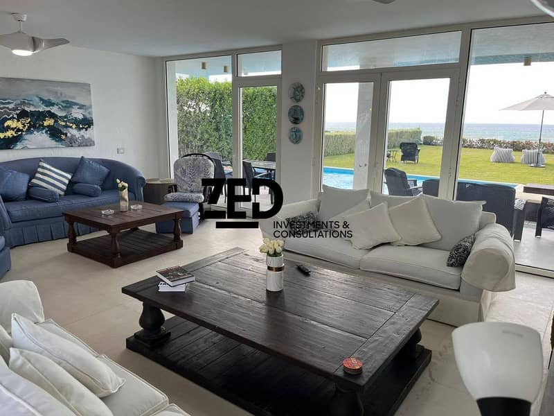 Hotel unit with no offer for a limited time until the end of June - Only required payment 50 square meters first row by the sea prime location - Installment over 7 years - Fouka bay - Widok 5