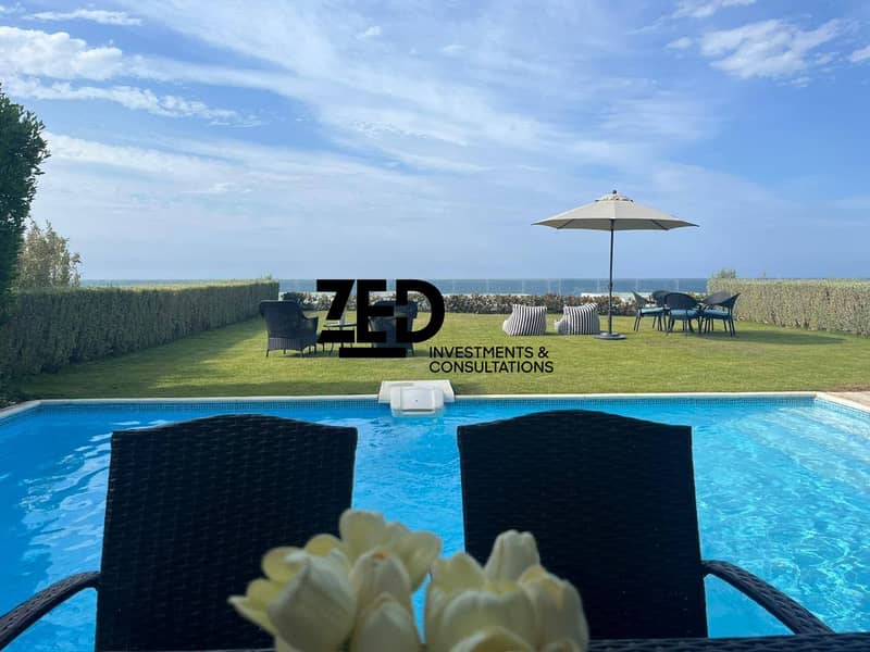 Hotel unit with no offer for a limited time until the end of June - Only required payment 50 square meters first row by the sea prime location - Installment over 7 years - Fouka bay - Widok 6