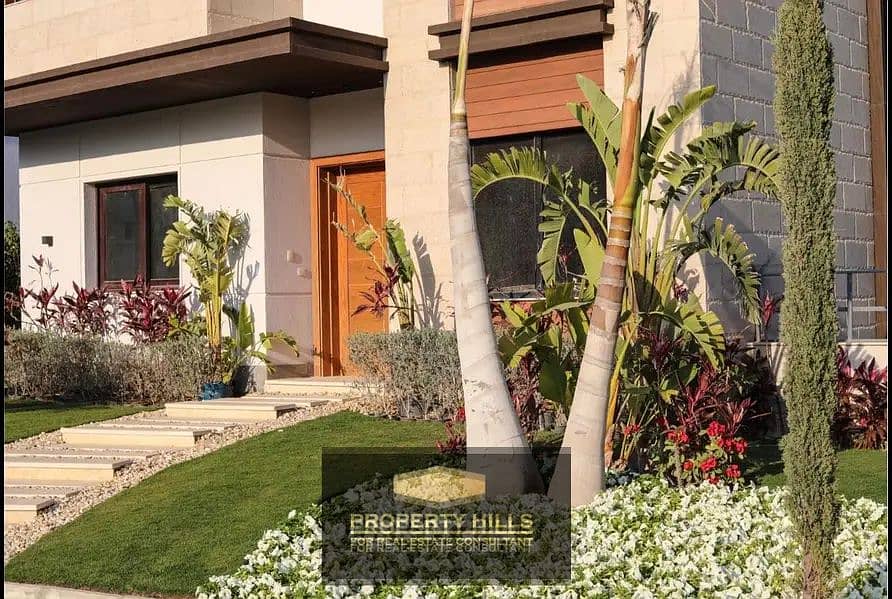 Own a villa with a private pool in Sheikh Zayed at the lowest price in the market, opposite Beverly Hills and next to Dunes. - Vaade 5