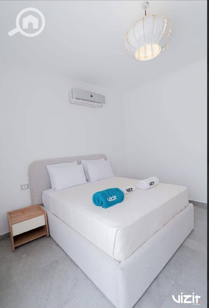 Take advantage of June prices and rent a furnished chalet in Hacienda Bay Sidi Abdel Rahman North Coast with a golf course view - Ansicht 6