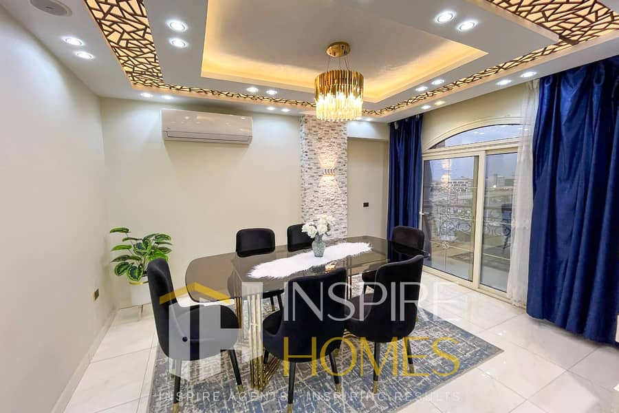 Furnished apartment for rent with 4 bedrooms, including a master bedroom with a dressing room - Więcej
