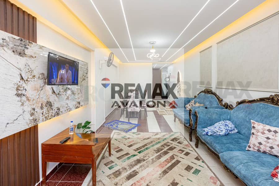 Apartment for sale with a side sea view, 150 m, Miami (Salah El Din Shaaban Street) - Vista 5