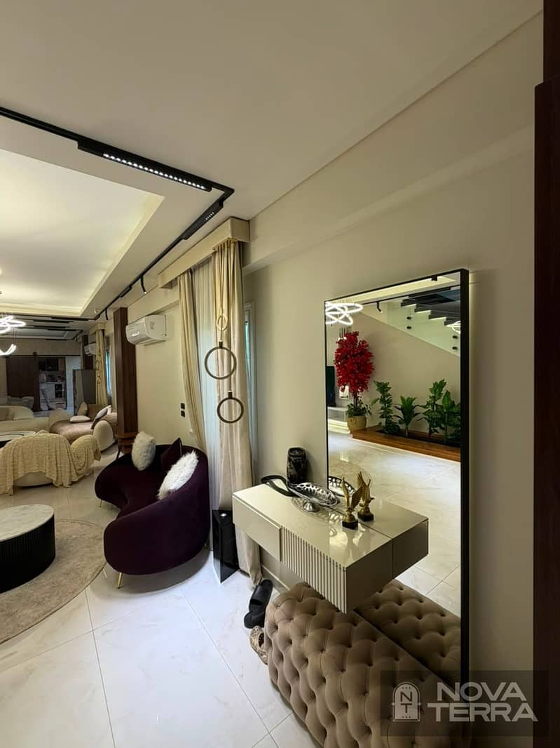 Luxury duplex for sale, fully furnished and equipped – 9th District – Sheikh Zayed - Widok 3
