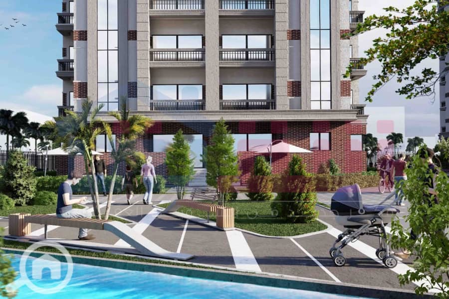Apartment for sale, 169 sq m, Smouha - Marouj Compound (Delivery 2026 - Seafront - Open view of the club and plaza) - Ansicht 6