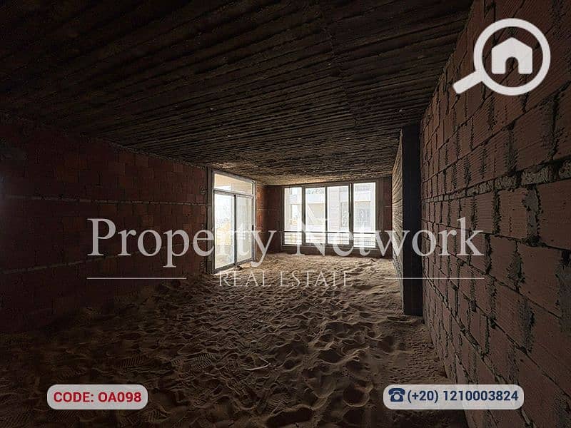 3BR Apartment 158m | Landmark Compound | Nasr City Ready to move Unfinished - Widok 3