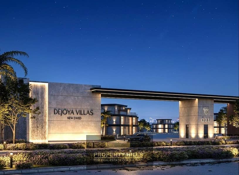 Independent villa for sale in De Joya New Zayed – directly on the desert road in front of Sphinx Airport | next to Emaar, Sodic, and Ora - Widok 5