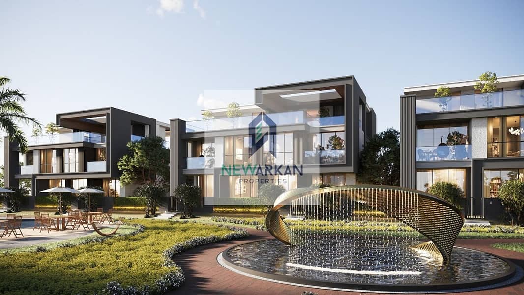 Own a 285m² twin house in the heart of Sheikh Zayed. 10% down payment and installments up to 10 years in the Green Belt. - Prikaz 6