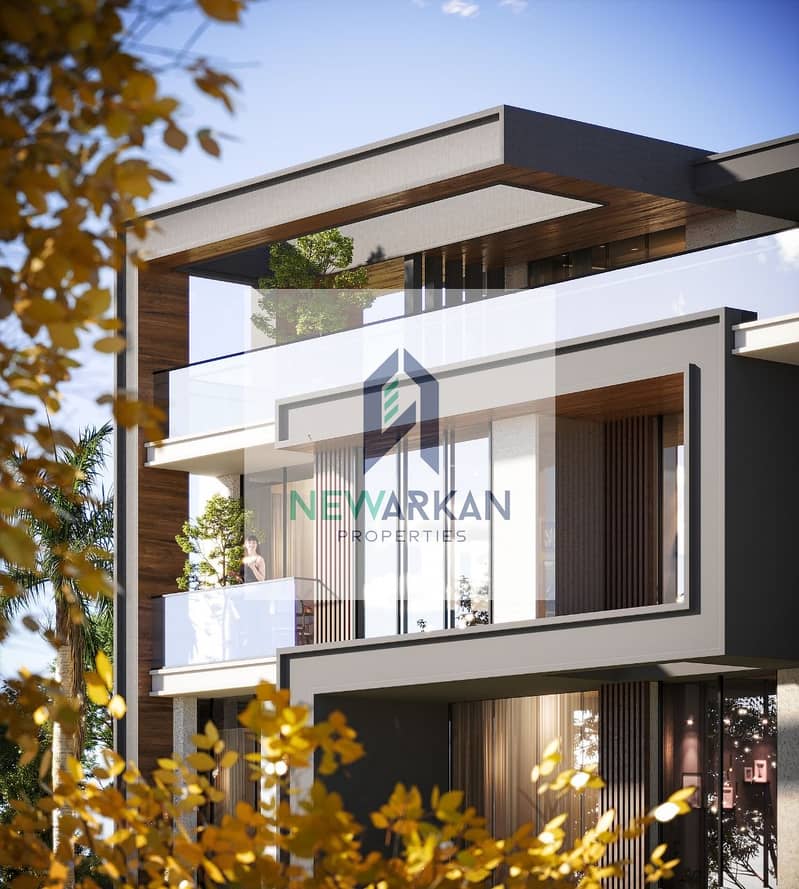 Own a 285m² twin house in the heart of Sheikh Zayed. 10% down payment and installments up to 10 years in the Green Belt. - Više