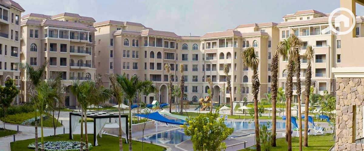 Furnished apartment for rent in 90 Avenue Compound directly on South 90th Street Vert close to The AUC and Future University in New Cairo - Widok 2