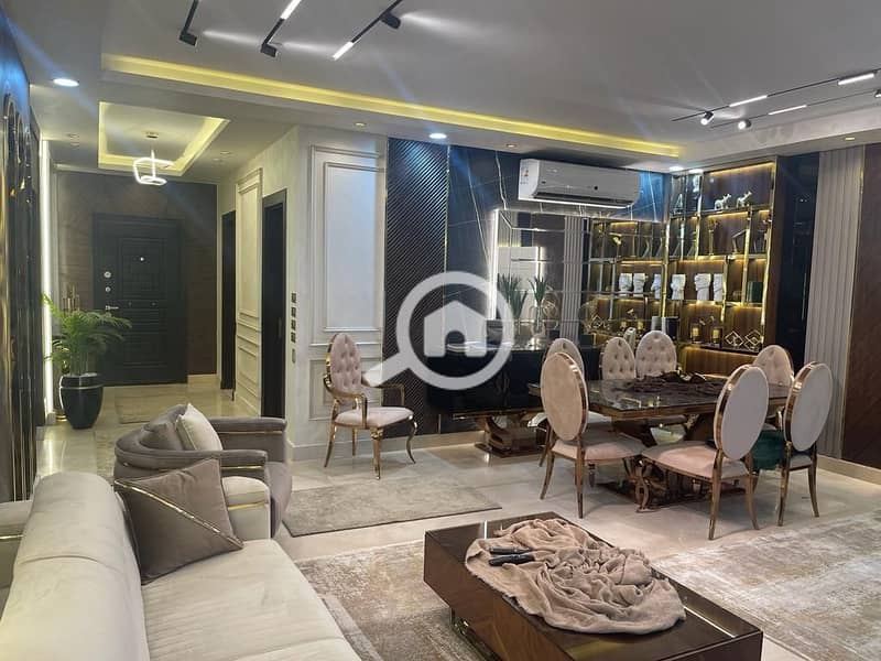 Furnished apartment for rent in 90 Avenue Compound directly on South 90th Street Vert close to The AUC and Future University in New Cairo - Widok 4