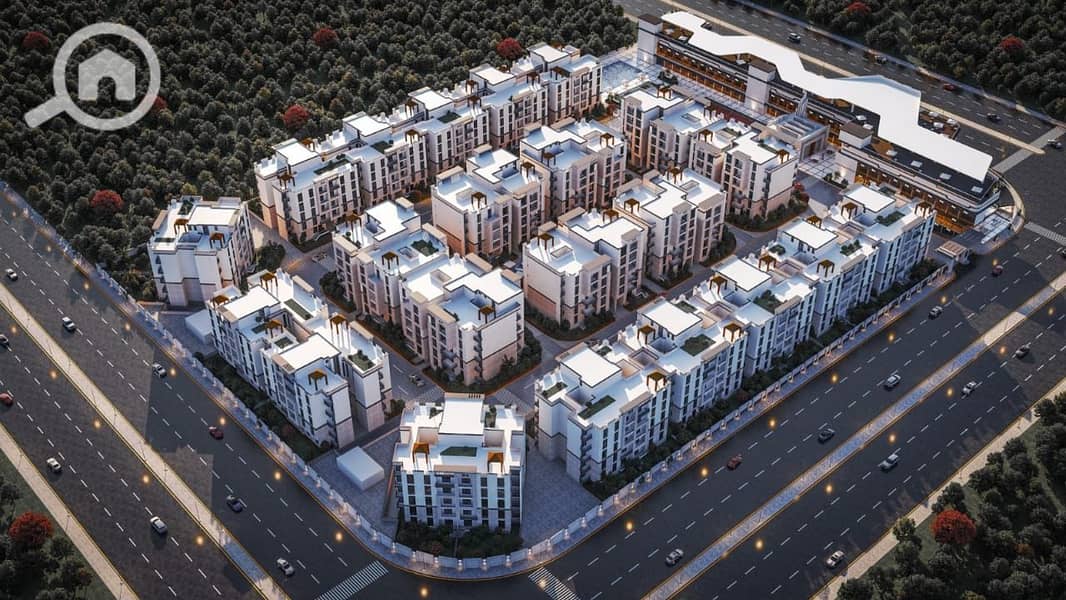 Apartment 133m for 3.1 million at Home One, October Gardens, next to Sun Capital and the Police Club, with a 20% down payment (638 thousand) and installments of 79 thousand every 3 months for 8 years. - Ansicht 2