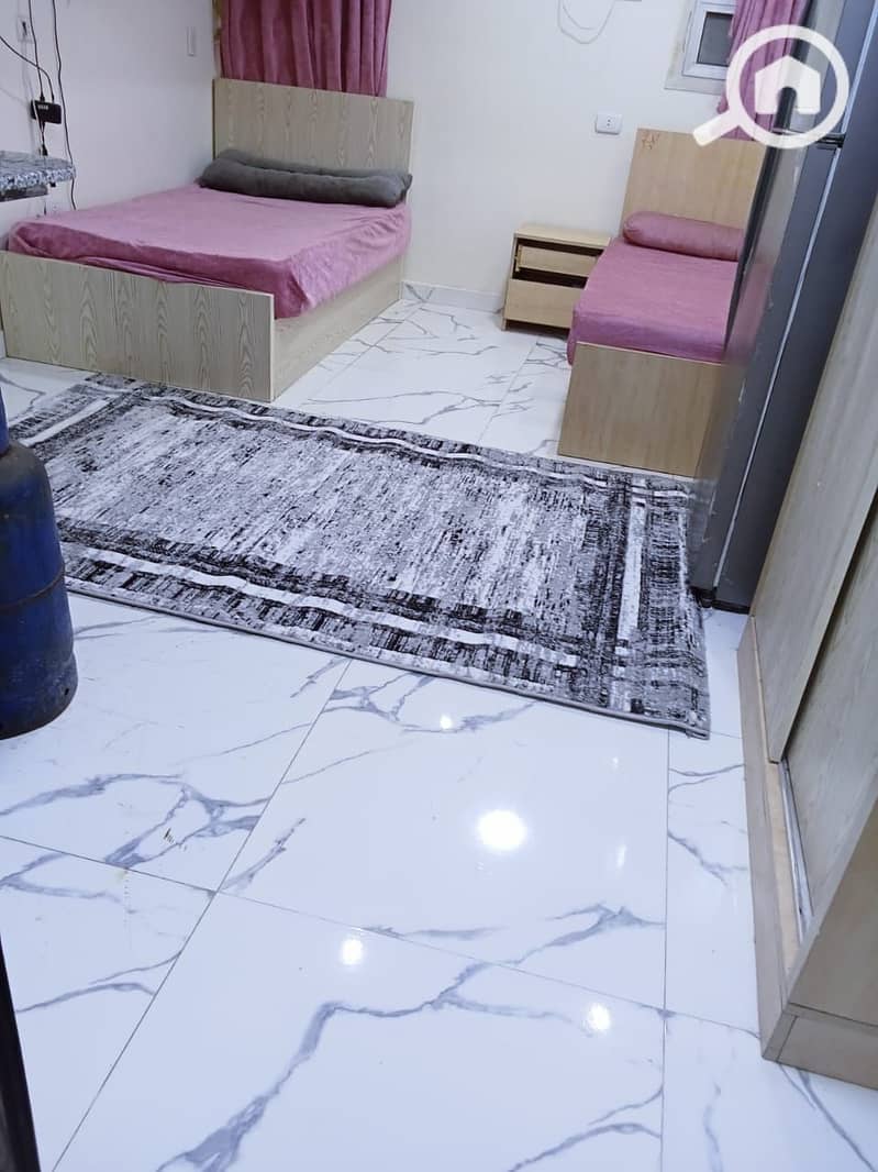 Furnished studio for rent in Double Al-Hayy Al-Awwal, neighborhood 8 – pohled 2