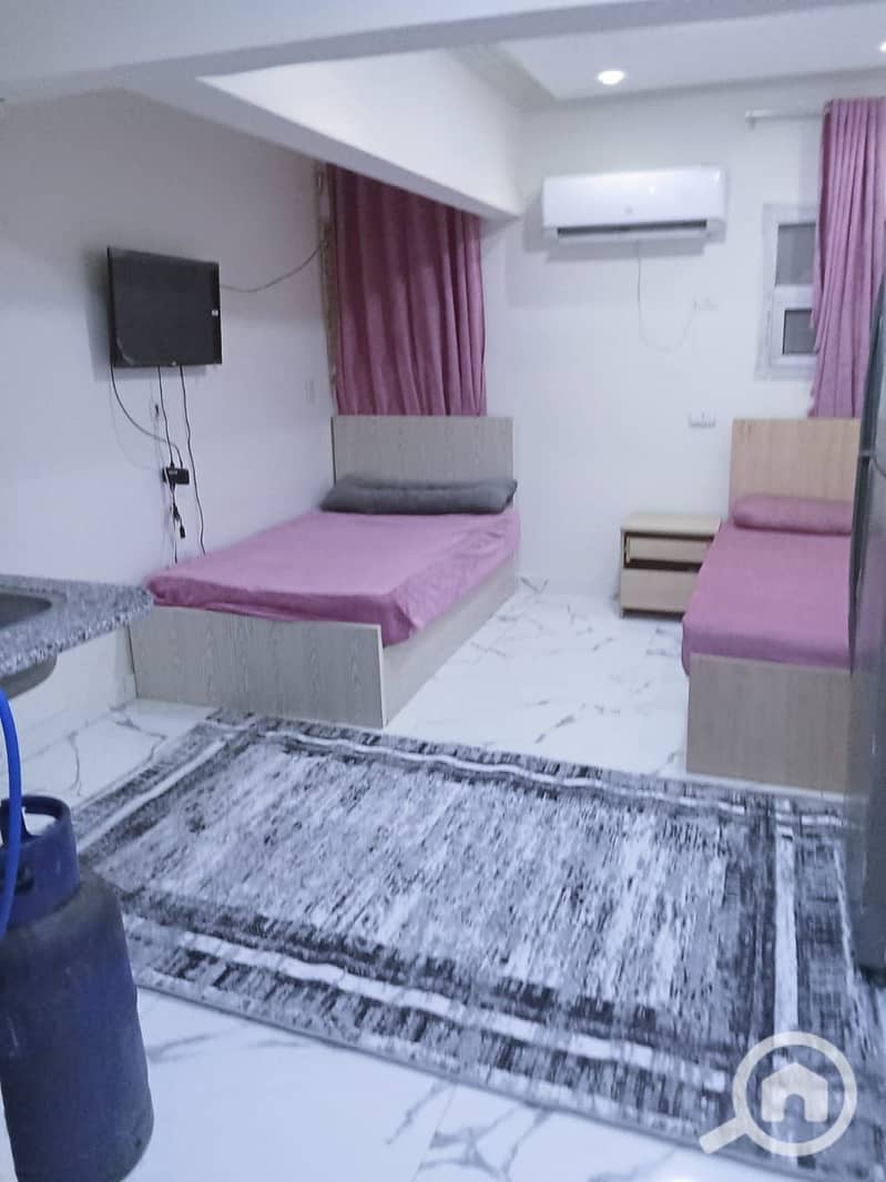 Furnished studio for rent in Double Al-Hayy Al-Awwal, neighborhood 8 – pohled 5