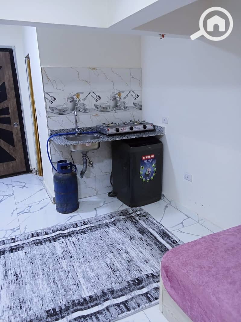 Furnished studio for rent in Double Al-Hayy Al-Awwal, neighborhood 8 – pohled 6