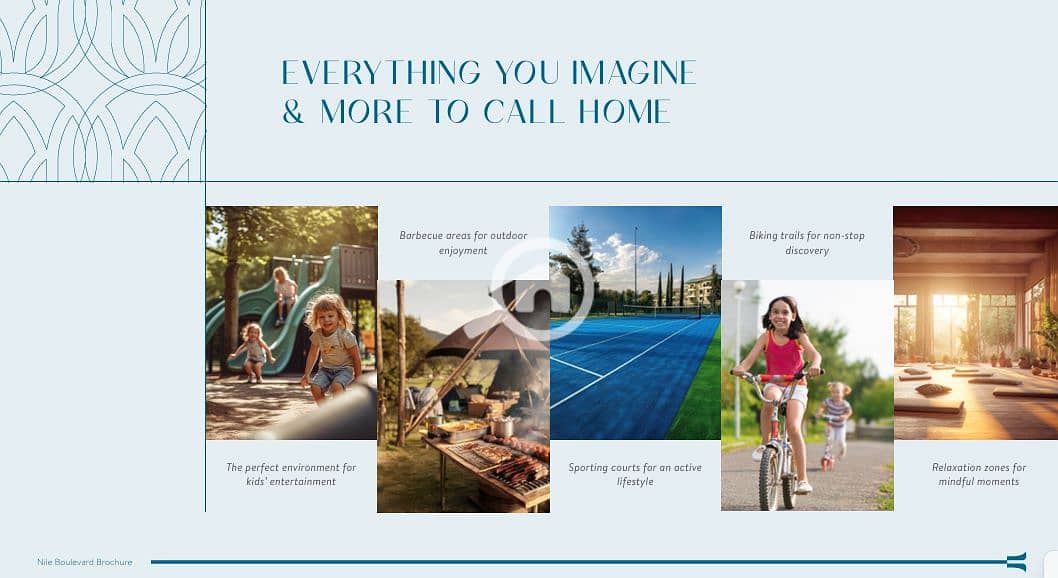 Apartment with a garden for sale at Nile Boulevard – a strong investment opportunity - Mais