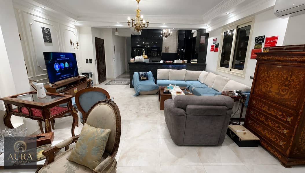 Ground Floor Apartment with Private Garden for Sale in Banafseg 12 Villas | 190 sqm - View 2