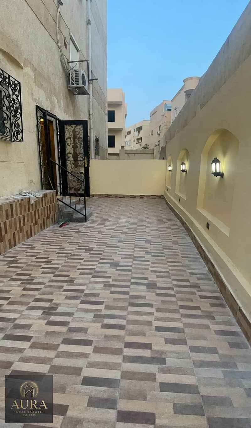 Ground Floor Apartment with Private Garden for Sale in Banafseg 12 Villas | 190 sqm - More