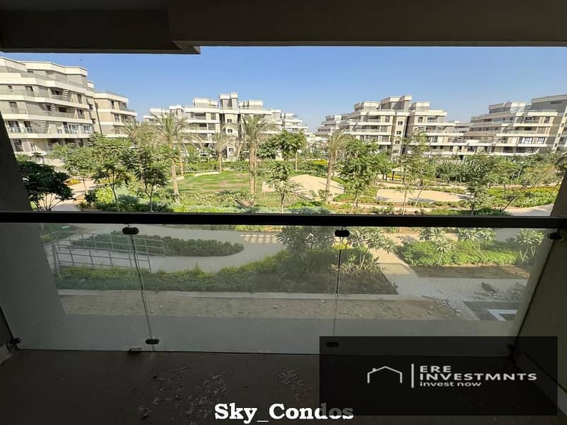 Lowest-priced finished apartment with a garden and A/C at SODIC Villette Sky Condos New Cairo - Widok 4