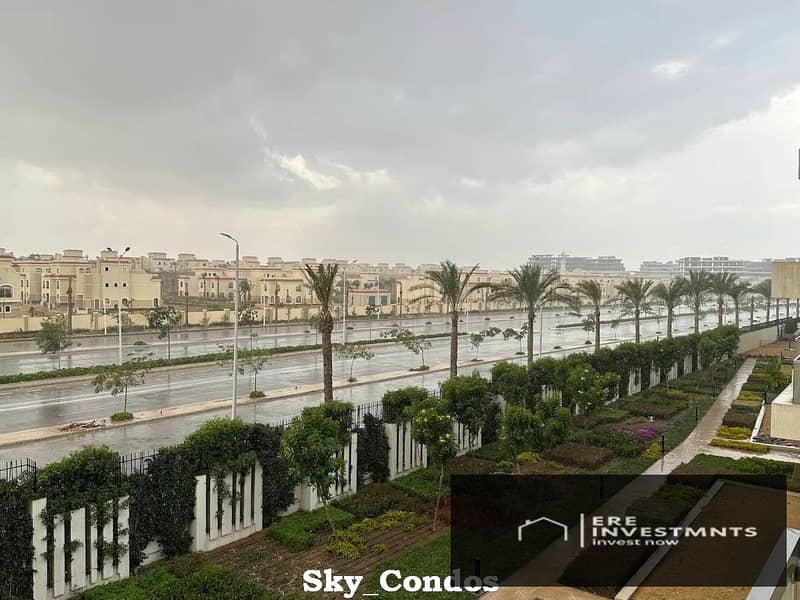 Lowest-priced finished apartment with a garden and A/C at SODIC Villette Sky Condos New Cairo - Widok 5
