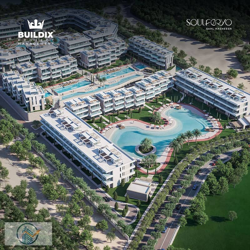 Luxury Penthouse in Soulferyo Sahl Hasheesh - Widok 2