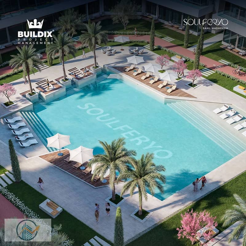 Luxury Penthouse in Soulferyo Sahl Hasheesh - Widok 4