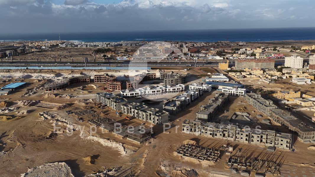 Twin house for sale, fully finished and furnished, in Sidi Abdel Rahman, North Coast, with a 10% DP. - Ansicht 4