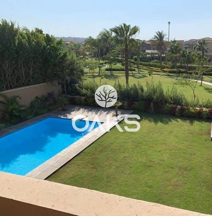 Villa for sale 459 m in Swan Lake Compound distinguished location in the Fifth Settlement next to Rehab with installments - Więcej