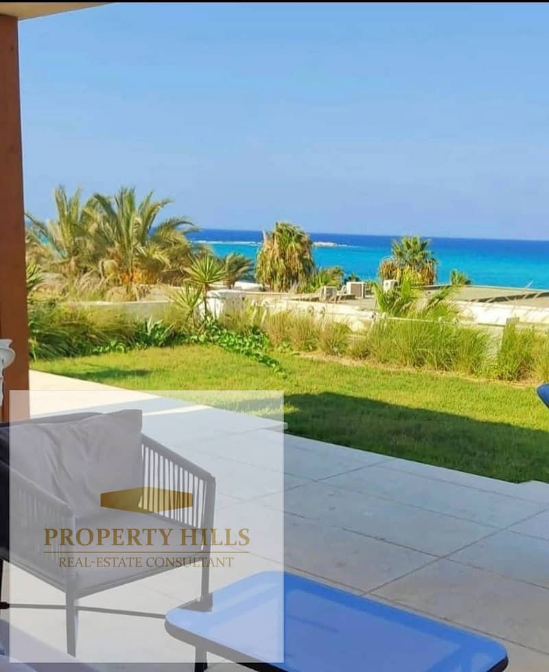 chalet for sale in marina 5 fully finished prime location sea view up to 10Y installments - Widok 4