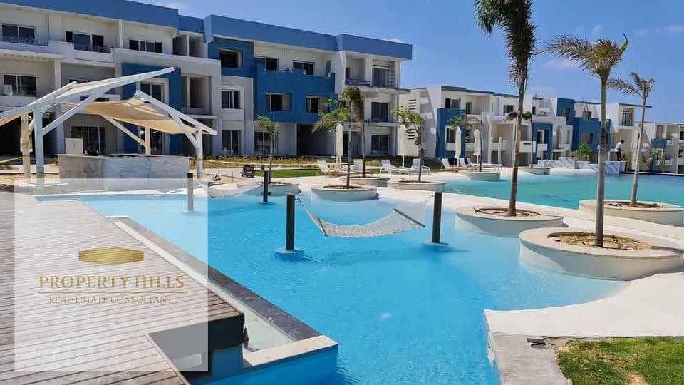 chalet for sale in marina 5 fully finished prime location sea view up to 10Y installments - Widok 6