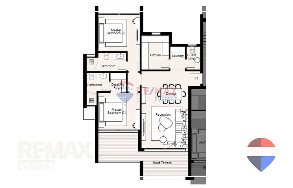 Penthouse for Sale in PX Palm Hills October | Prime Location | Fully Finished - Widok 3