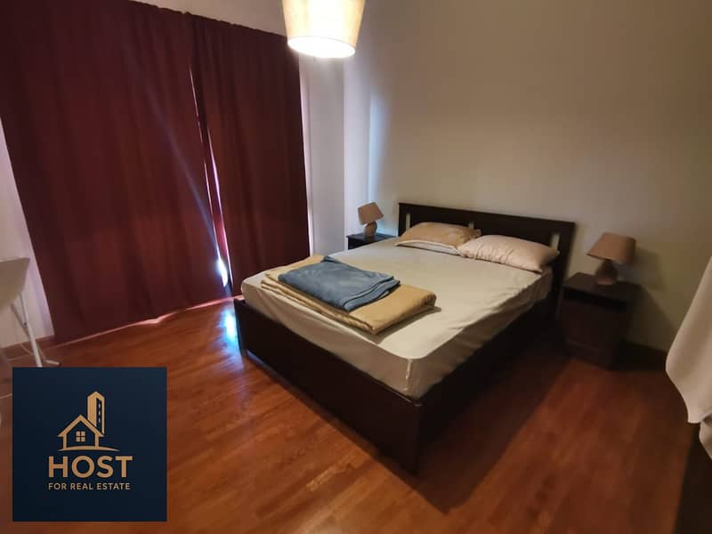 Apartment fully furnished in uptown cairo For rent Sierras uptown Cairo All apartment spaces have a garden view. Fully furnished - Görünüm 5