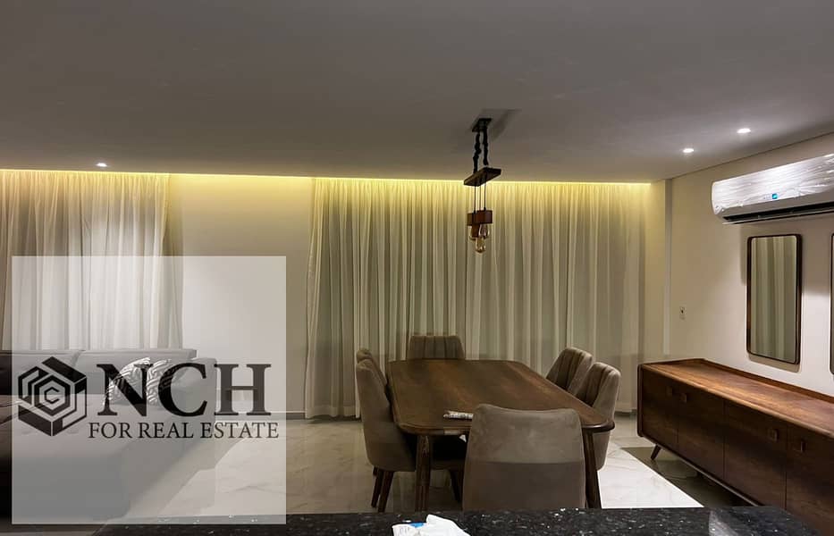 Furnished Apartment for Rent in Azad New Cairo | 145 sqm | 2 Bedrooms - Widok 5