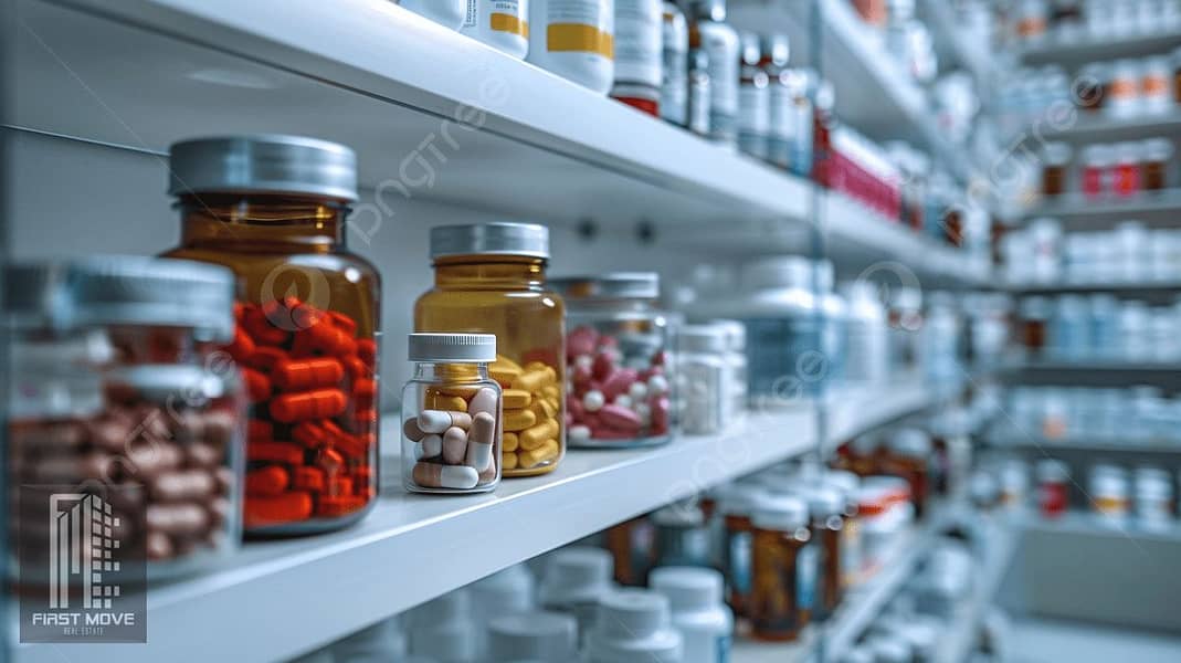 A ready-to-inspect pharmacy licensed in a fully medical building for sale in New Cairo – a very prime location between Nasr City and New Cairo. - Widok 5