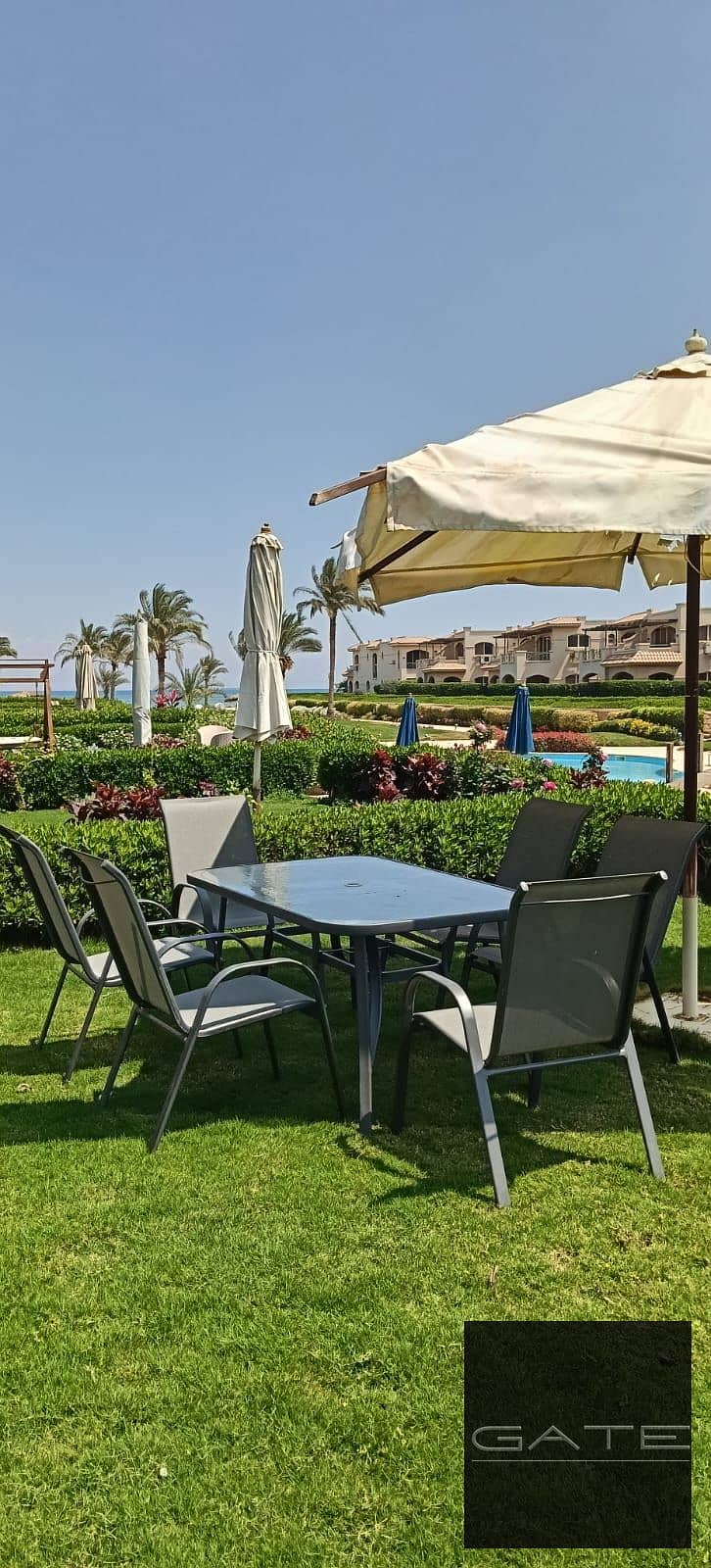 For sale, a ground chalet with a garden in La Vista 5, Ain Sokhna | A unique location overlooking the sea | Fully furnished and ready for living - Ansicht 2