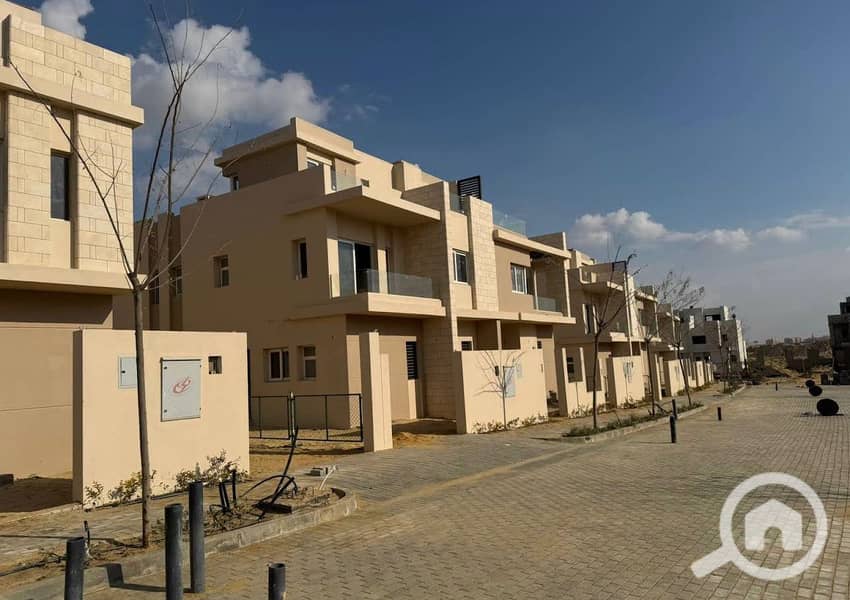 Townhouse ready to move Hyde Park Tawny October facing Gezira club - Sheikh Zayed - Ansicht 4