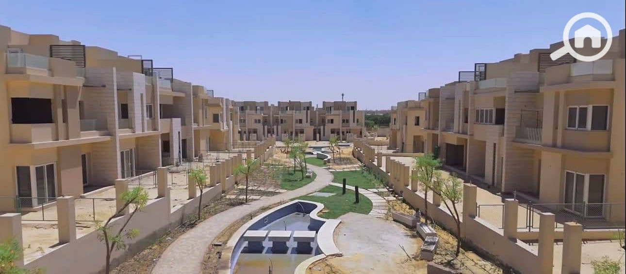 Townhouse ready to move Hyde Park Tawny October facing Gezira club - Sheikh Zayed - Ansicht 5