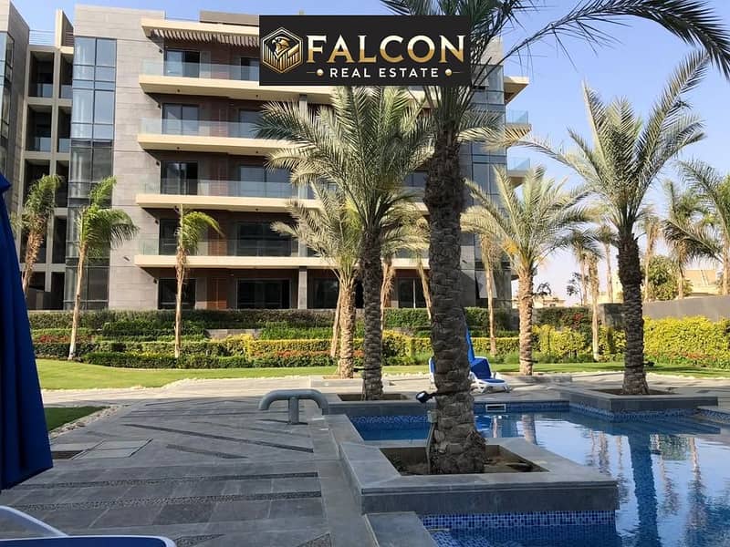 Prime location on 90th Street in New Cairo's Golden Square, 164 sqm apartment with a 30 sqm roof terrace, ready to move in with a 20% discount for cas – pohled 5