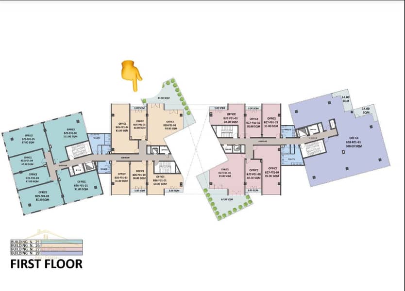 For sale: 41 sqm administrative office at a special price in Rafts Business Mall, located on Waslet Dahshur, Sheikh Zayed, near Mountain View, October - Widok 5