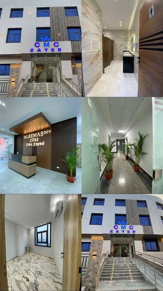 48 sq m fully finished clinic, immediate occupancy, Sheikh Zayed, Al Bustan Street, a fully medical complex near Arkan Plaza Mall, The Gate Mall, Spai - Widok 3