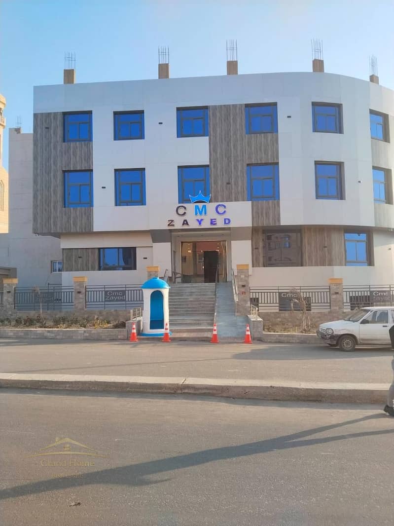48 sq m fully finished clinic, immediate occupancy, Sheikh Zayed, Al Bustan Street, a fully medical complex near Arkan Plaza Mall, The Gate Mall, Spai - Widok 6