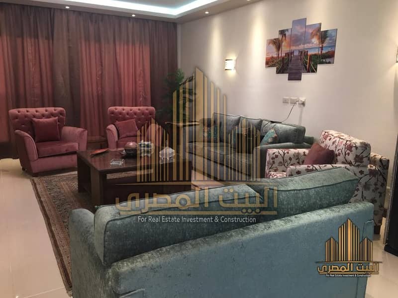 Furnished duplex for rent in Porto New Cairo compound, Fifth Settlement, for 60,000 EGP - Widok 5