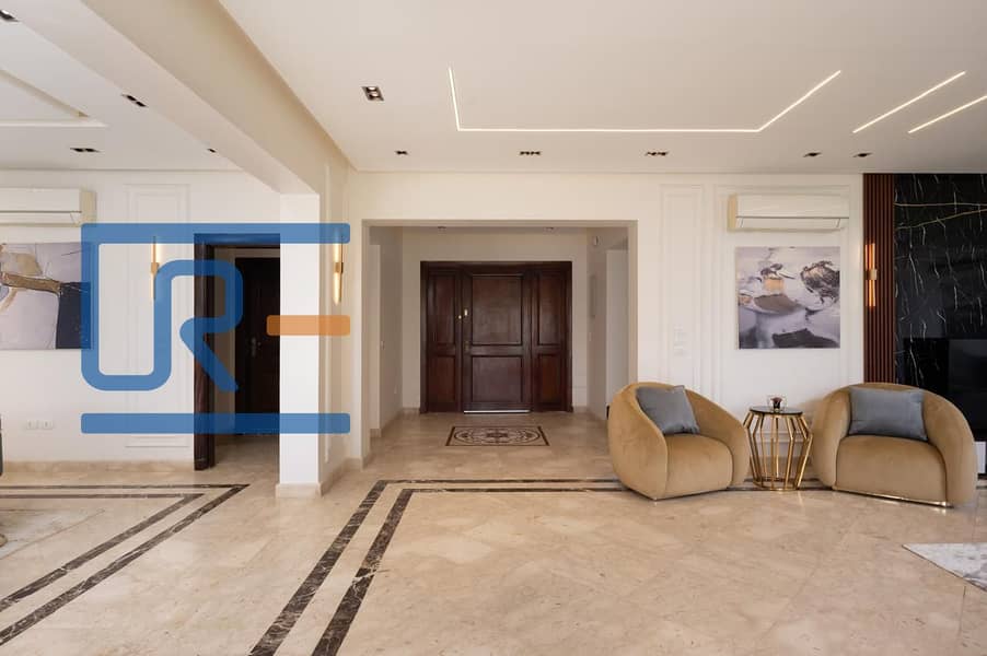 Standalone villa 980sqm land in The villa Dorra compound New Cairo - Widok 4