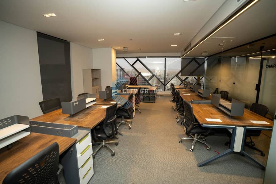 Furnished administrative office for rent in a prime location on the Maadi Ring Road, 255 square meters. – pohled 4