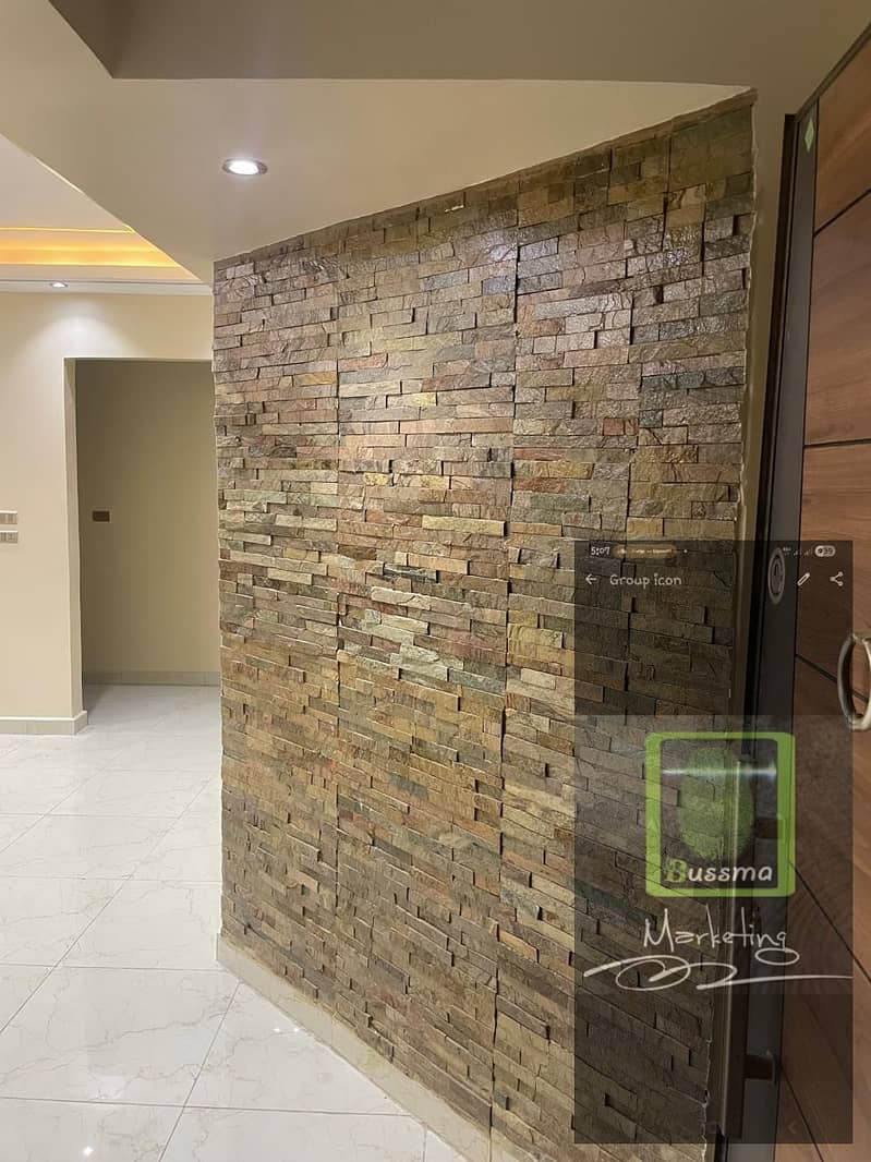 Furnished and air-conditioned apartment for rent at a bargain price in the Seventh District, Sheikh Zayed, annual contract. - Widok 5